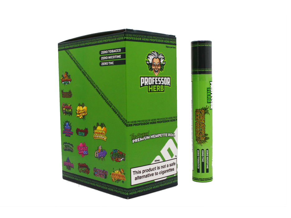 PROFESSOR HERB CBD Pre-Rolls 15 Per Box