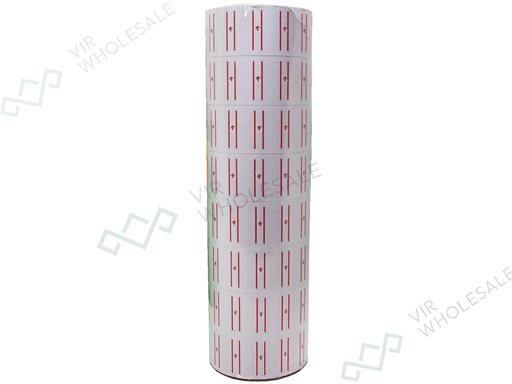 Price Tags - 10 Rolls Per Pack - Sold Individually - VIR Wholesale