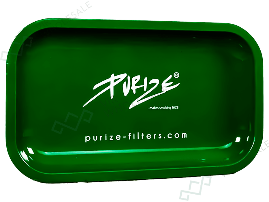 PURIZE® Metal Rolling Tray | Green - VIR Wholesale