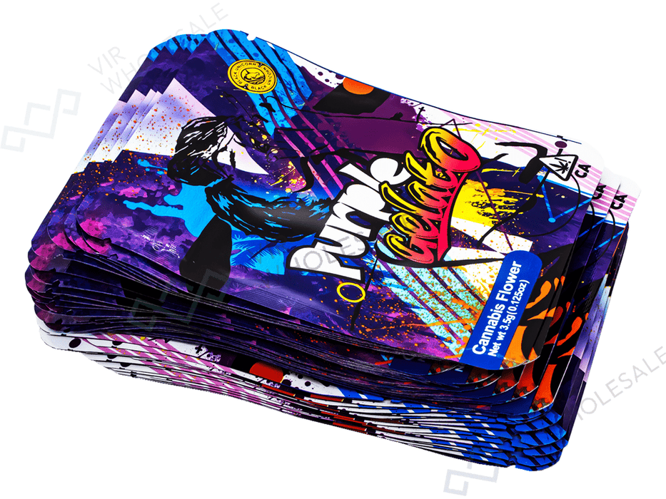 Purple Gelato - MYLAR Smelly Proof Bags - 50 Pack - VIR Wholesale