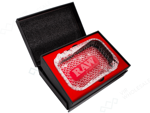 RAW Aficionado Glass Ashtray - VIR Wholesale