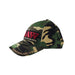 RAW Camo & Green Baseball Cap with Poker - VIR Wholesale