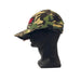 RAW Camo & Green Baseball Cap with Poker - VIR Wholesale
