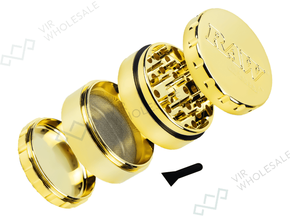 RAW Ethereal Grinder (Gold) - VIR Wholesale