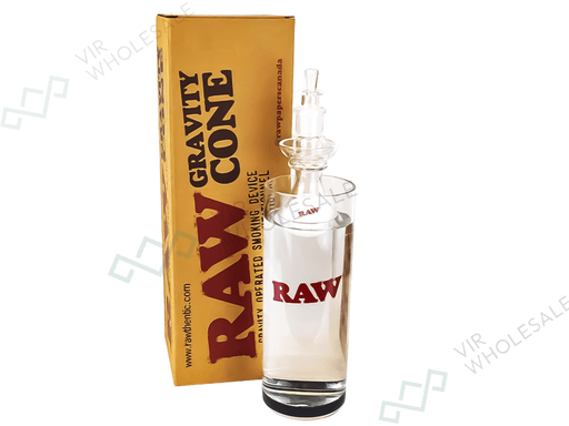 RAW Glass Gravity Cone - Sold Individually - VIR Wholesale