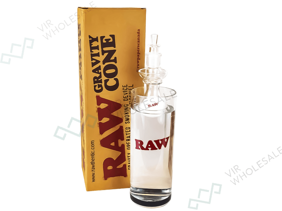 RAW Glass Gravity Cone - Sold Individually - VIR Wholesale
