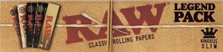 RAW LEGEND 5 PACK SLIM 10 PER BOX 50 BOOKLETS IN TOTAL MULTIPACK OF 5 - VIR Wholesale