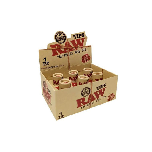 RAW Pre - Rolled Red Rose Tip - VIR Wholesale