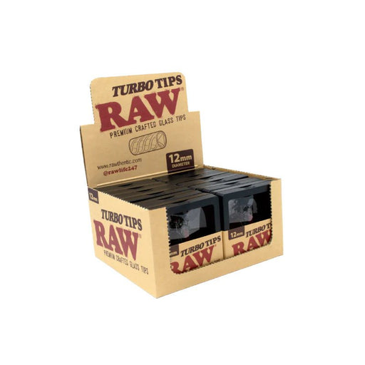 RAW Premium Turbo Tip Glass 12mm - VIR Wholesale