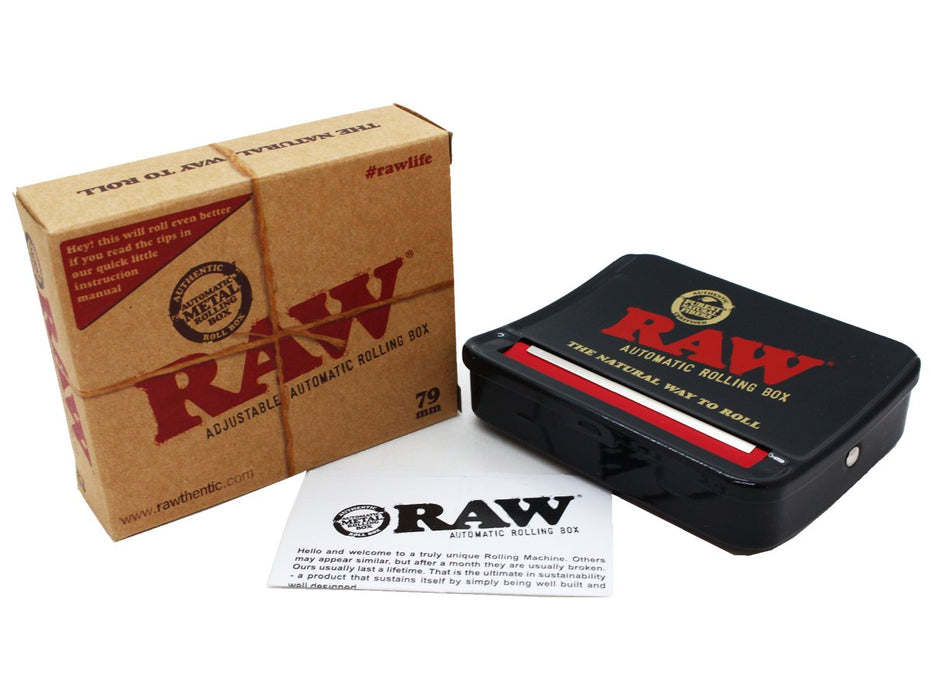 Raw Rizzller Box RAW Roller 79mm Automatic Roll Box — VIR Wholesale
