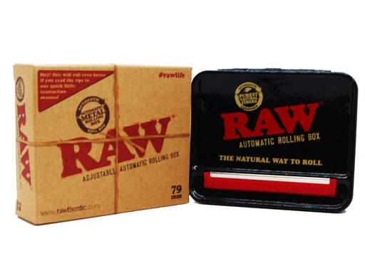 RAW Roller 79mm Automatic Roll Box - VIR Wholesale