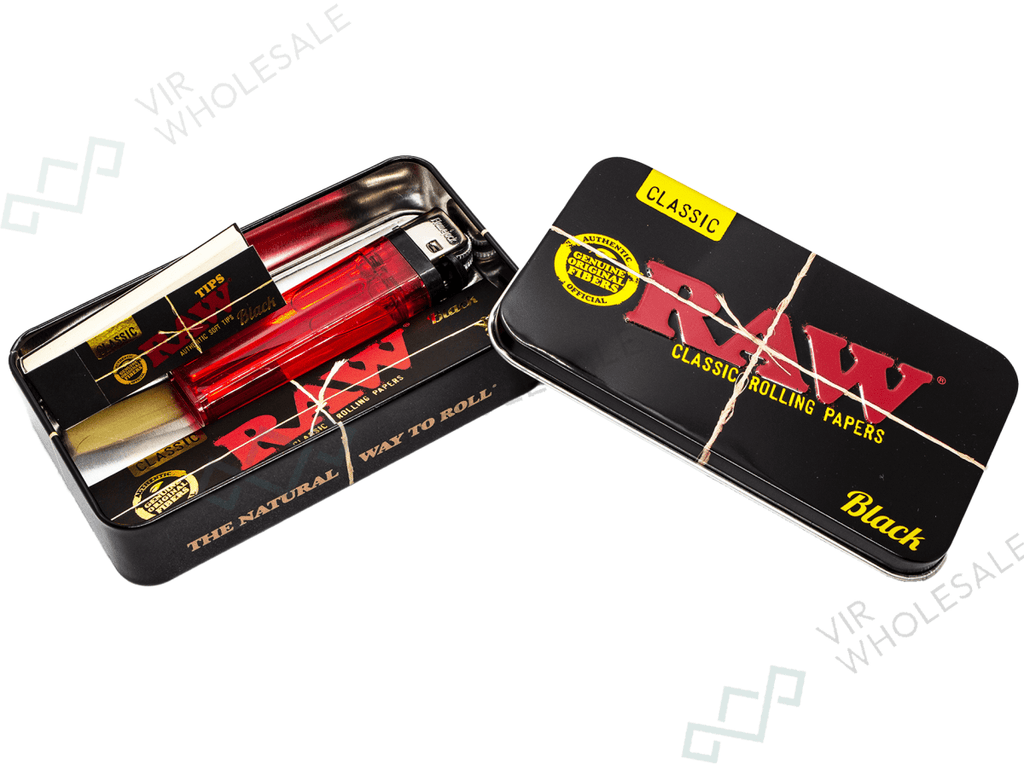RAW Tobacco Tin Gift Set