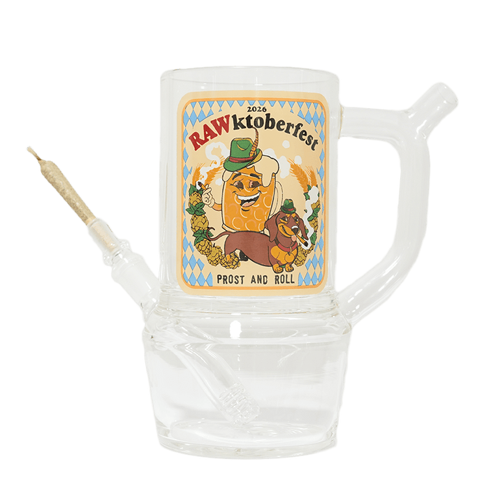 RAWktober Fest Glass Mug - VIR Wholesale
