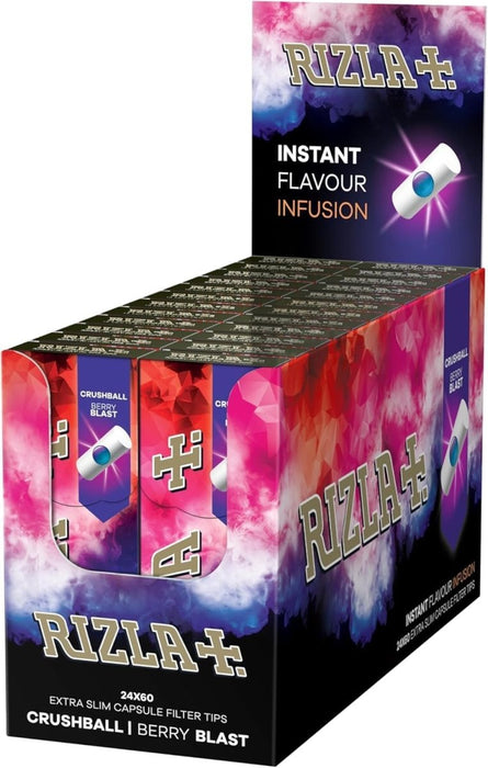 Rizla Plus Berry Blast Extra Slim Filter Tips - VIR Wholesale