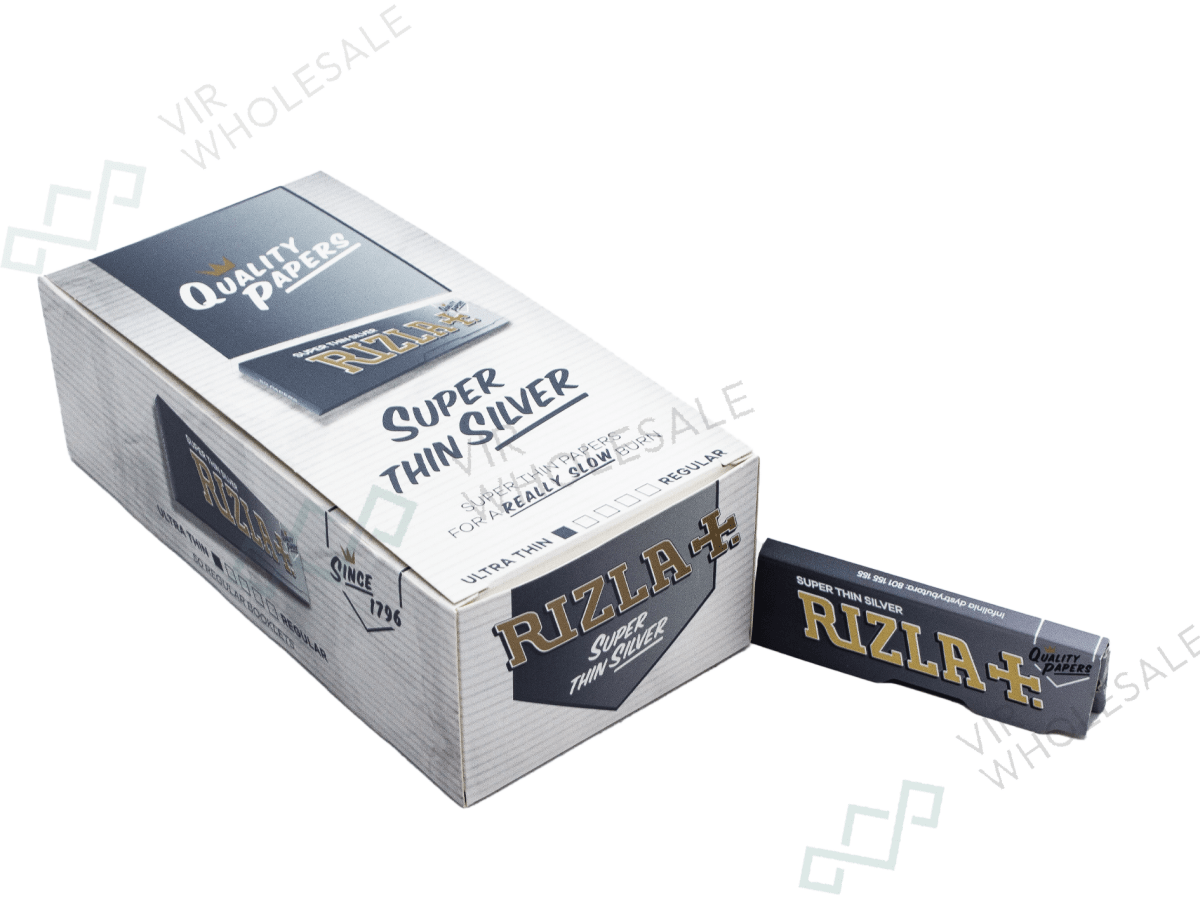 RIZLA Silver Standard 50 Booklets Per Box — VIR Wholesale