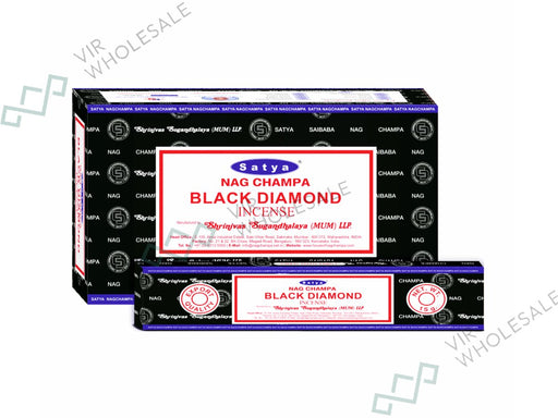 Satya Incense Sticks - Black Diamond - VIR Wholesale