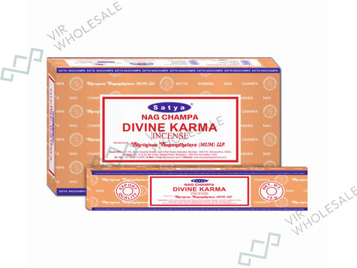 Satya Incense Sticks - Devine Karma - VIR Wholesale