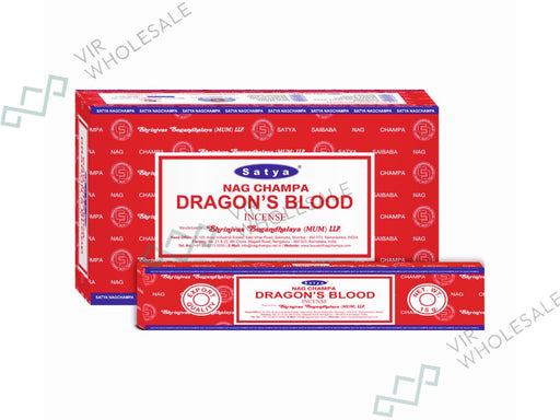 Satya Incense Sticks - Dragons Blood - VIR Wholesale
