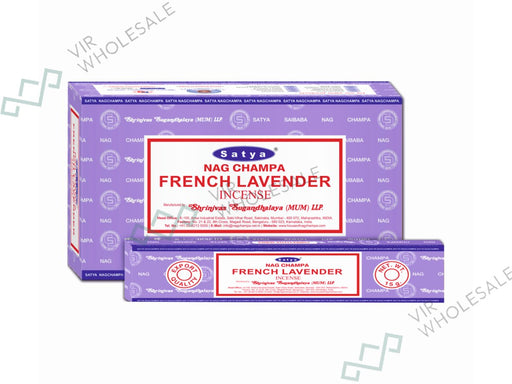 Satya Incense Sticks - French Lavender - VIR Wholesale
