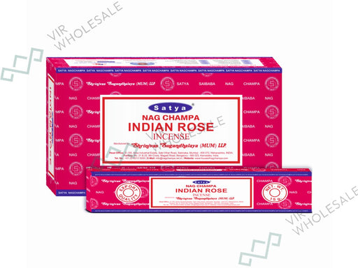 Satya Incense Sticks - Indian Rose - VIR Wholesale
