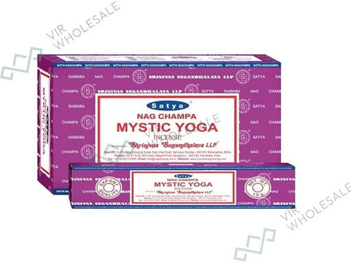 Satya Incense Sticks - Mystic Yoga - VIR Wholesale