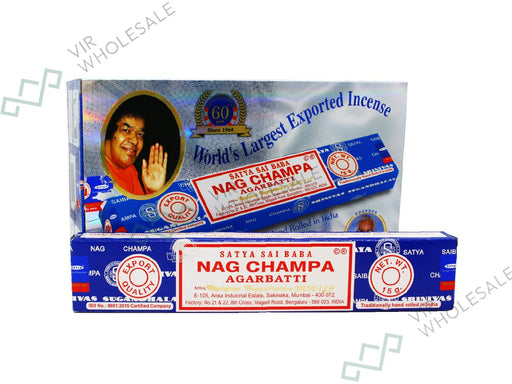 Satya Incense Sticks - Nag Champa - VIR Wholesale