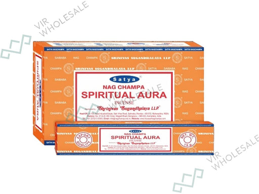 Satya Incense Sticks - Spiritual Aura - VIR Wholesale