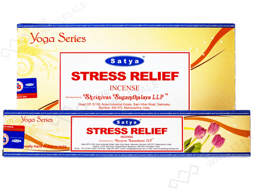 Satya Incense Sticks - Stress Relief - VIR Wholesale