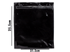 SMELLY PROOF Black Bags - 50 Pack - VIR Wholesale
