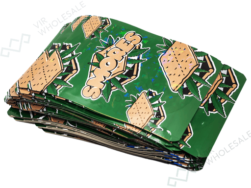 Smores (3.5g) Mylar Bags – (Pack of 50) - VIR Wholesale