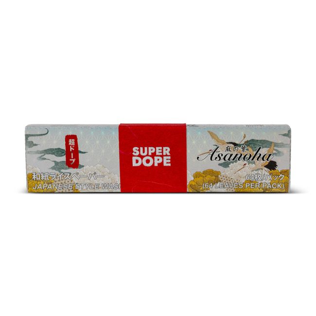 Super Dope Asanoha Japanese Style Washi Rice Rolling Papers - VIR Wholesale