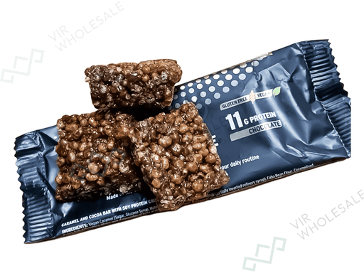 The Creatine Collective – Handmade Vegan Protein Bar with Chocolate Crunch & 5g Creatine - 10 Bars Per Boz - VIR Wholesale