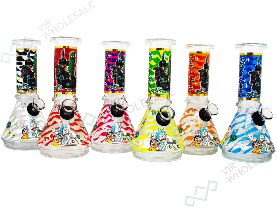 Water Pipe 6 Assoted Designs - Mini 6" - VIR Wholesale