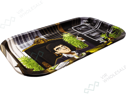Wise Skies Medium Rolling Tray – Mafia Boss - VIR Wholesale
