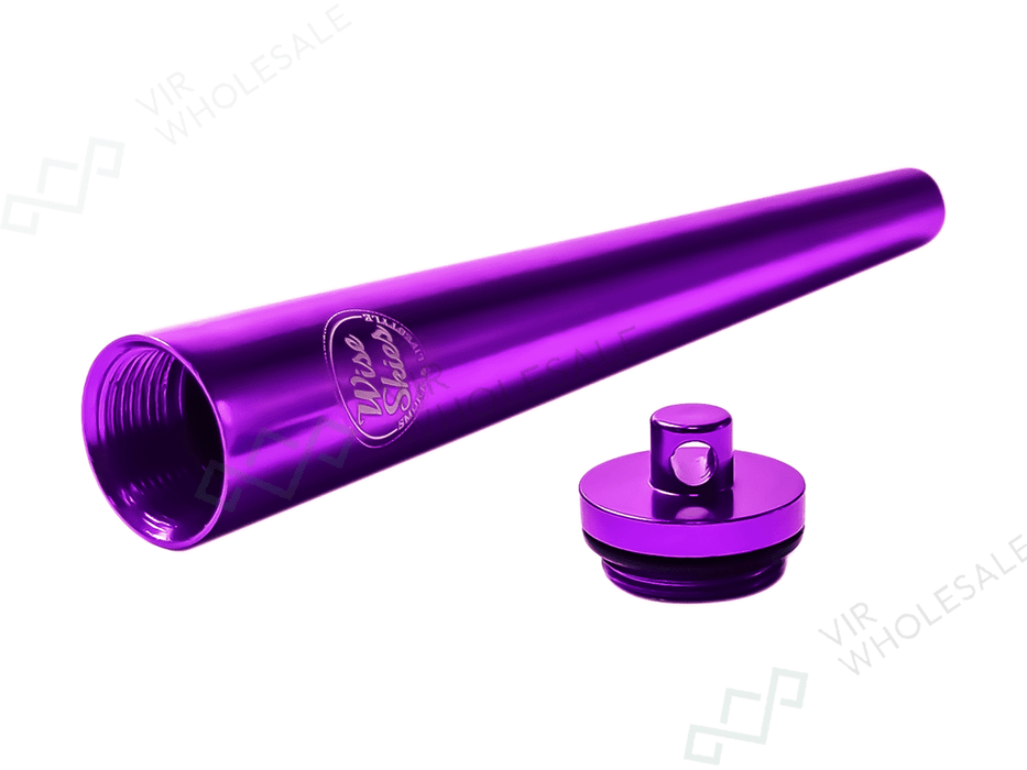 Wise Skies Metal Cone Holder - Purple - VIR Wholesale