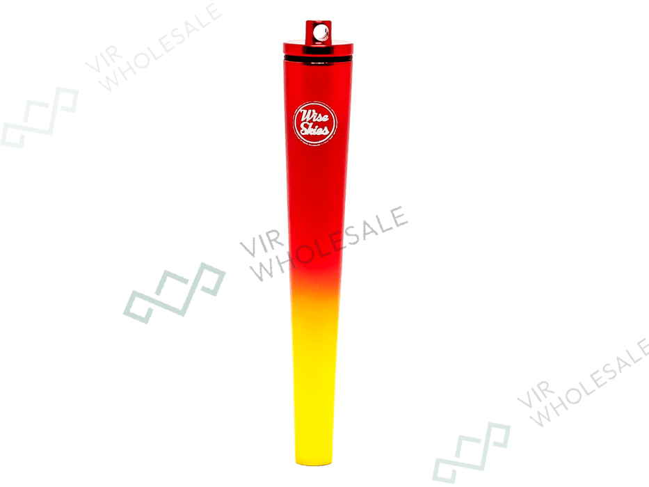 Wise Skies Metal Cone Holder - Red - Yellow Gradient - VIR Wholesale