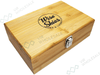 Wise Skies Natural Bamboo XL Rolling Box - VIR Wholesale