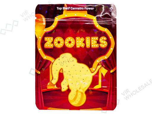 Zookies (3.5g) Mylar Bags – (Pack of 50) - VIR Wholesale