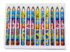 12 Disney 3.5" Wood Colouring Pencils - VIR Wholesale