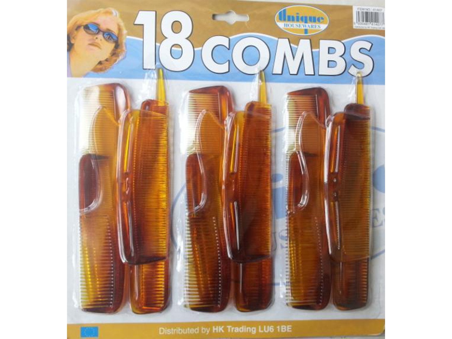 18 Combs Assorted - VIR Wholesale