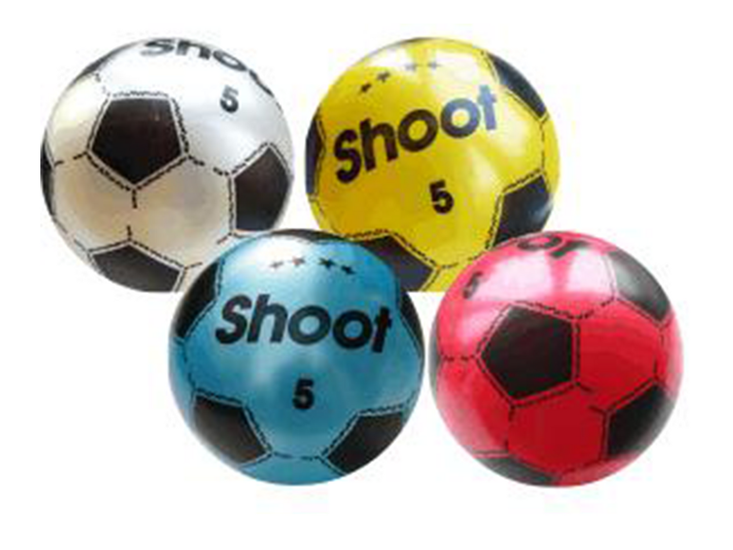 Shoot Size 5 Plastic Footballs - VIR Wholesale