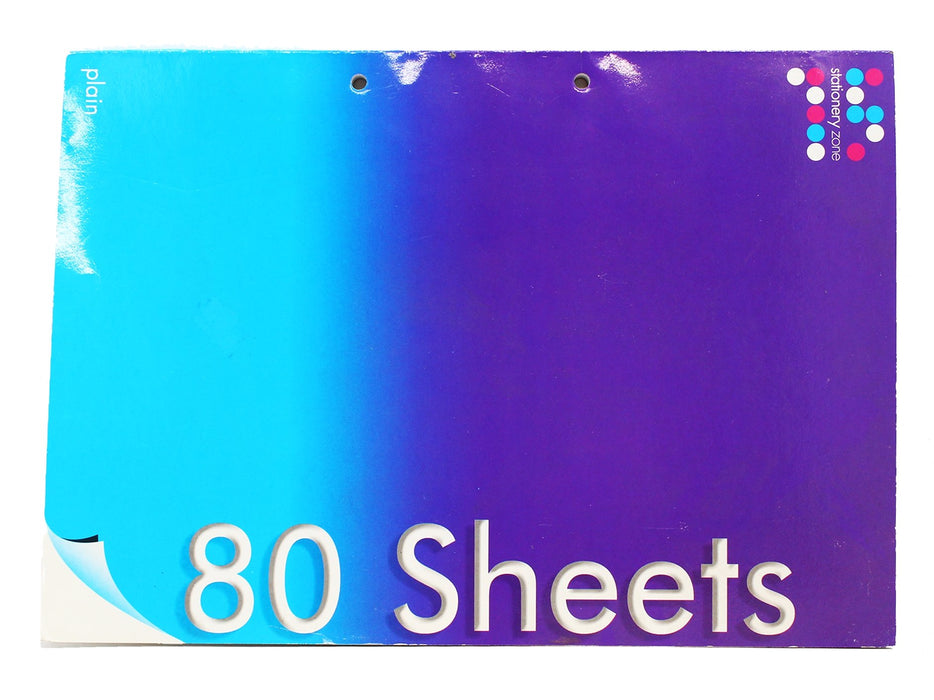 A4 80Sheets Refill Pads Plain - VIR Wholesale