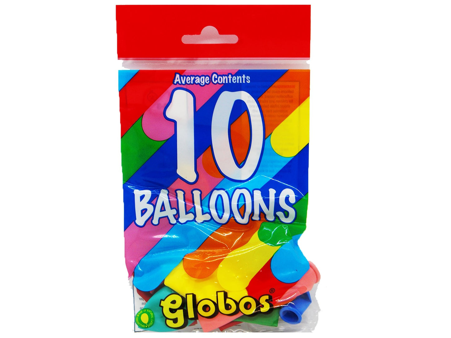 Balloons Assorted 10 Pack - VIR Wholesale