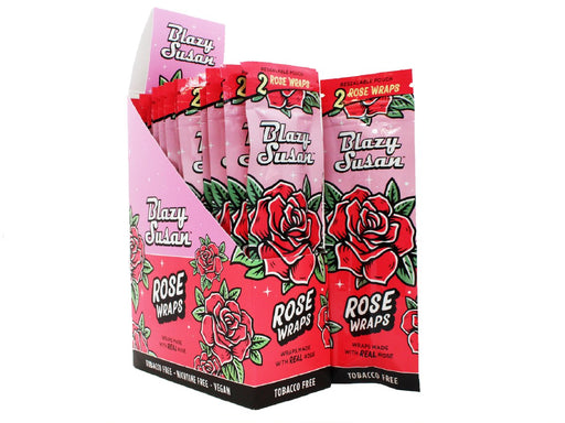 Blazy Susan Rose Wraps 2 Per Pack - 25 Per Box - VIR Wholesale
