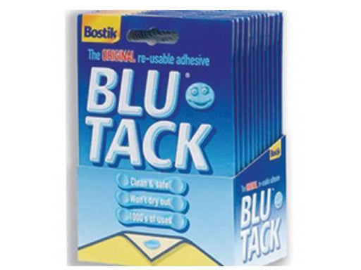 BOSTIK Original Blutac Adhesive (12 Packs Per Box) - VIR Wholesale