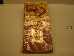 Bronze Foil Gift Bag With Cuffme Print Code 3606T - VIR Wholesale