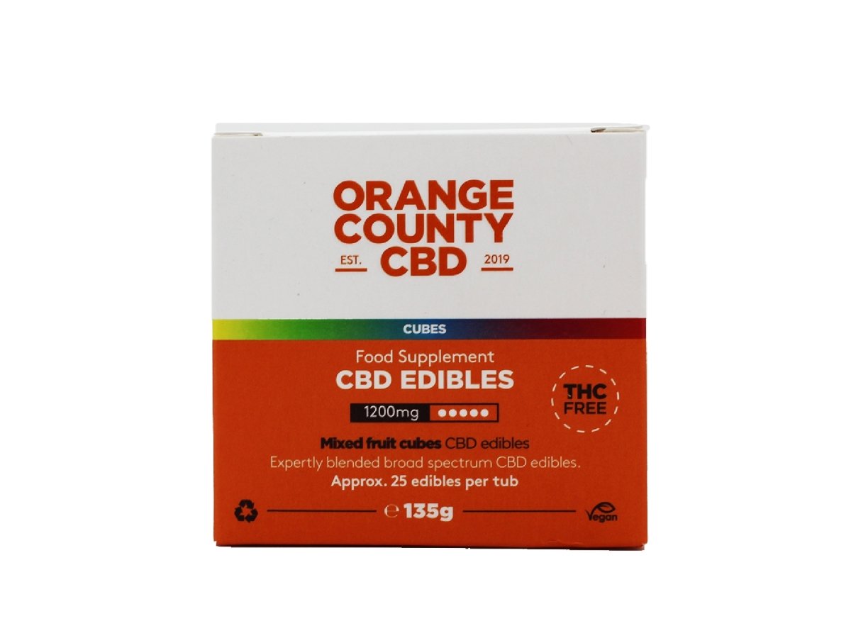 CBD Gummy Cubes (Small) - VIR Wholesale
