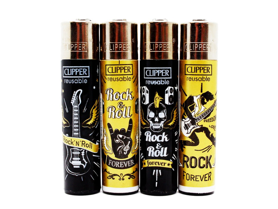 CLIPPER Lighters Printed 48's Various Designs - Dark Heaven - VIR Wholesale