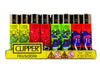 CLIPPER Lighters Printed 48's Various Designs -Psycho - VIR Wholesale