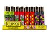 CLIPPER Lighters Printed 48's Various Designs- Roll Up - VIR Wholesale